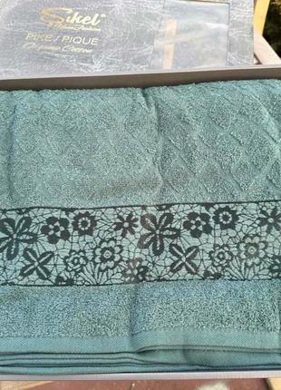 Махрове простирадло sikel (туреччина) розмір 200×220см