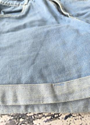 Джинсові шорти висока посадка 4