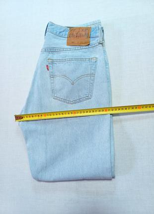 Джинсы vintage винтажные талия 84 см levi's 501 501-0134 w33 l30 made in u.s.a 
стан  супер
