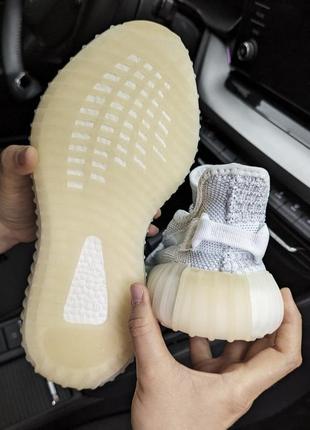 Чоловічі кросівки adidas yeezy boost 350 v2 сірі4 фото