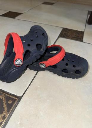 Crocs c8 для мальчика, 25 размер, 14,9 см
