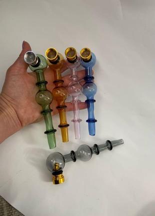 Фігурна трубка скляна для куріння