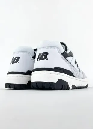 Женские кроссовки new balance 550 sea salt black6 фото