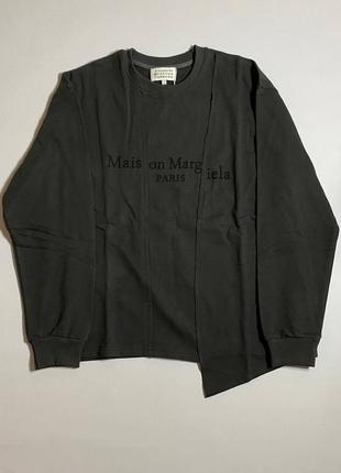 Новий лонгслів maison margiela new pullover mm6 • мейсон маржела лонгслів чоловічий | жіночий