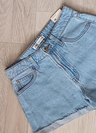 Джинсовые шорты zara