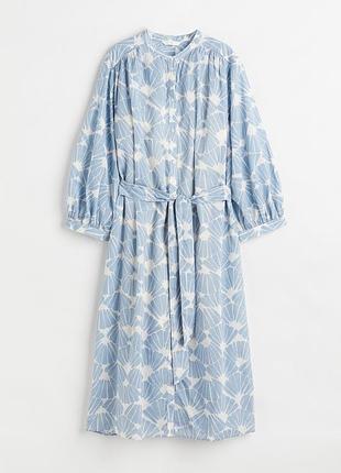 H&m платье  с принтом 100% хлопок 5