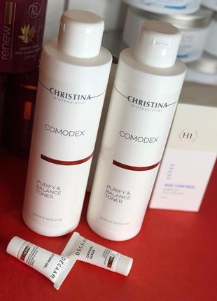 Comodex purify & balance toner christina 😳тоник для лица очищения и баланс