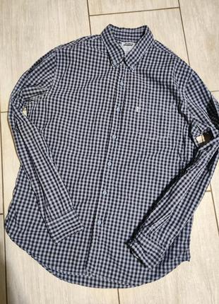 Рубашка в клетку классика мужская сорочка в клітинку клітка класика чоловіча