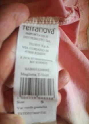 Шикарна котонові футболка оверсайз салатовий з зеленим розмитий принт4 фото