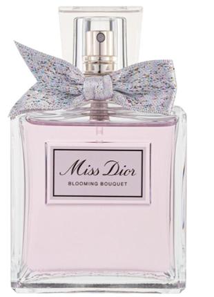 Оригінал dior miss dior blooming bouquet 100 ml tester туалетна вода