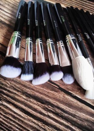 Пензлі для макіяжу beili 20 шт набір4 фото