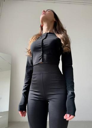 Леггинсы с поясом