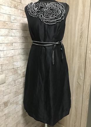 Дуже красиве 👗 плаття з натурального шовку та льону