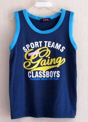 Отличная спортивная майка, от 7 до 9 лет