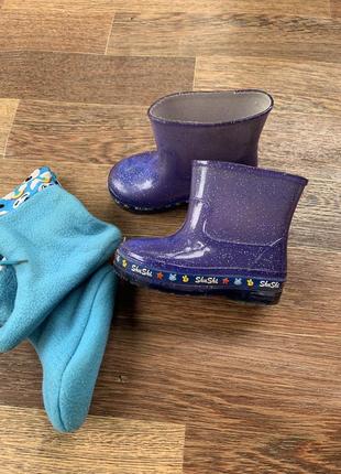 Резиновые сапоги сапожки