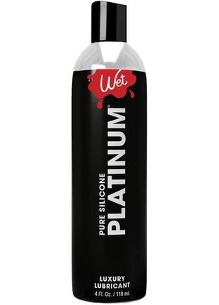 Лубрикант на силиконовой основе wet pure silicone platinum (118 мл)