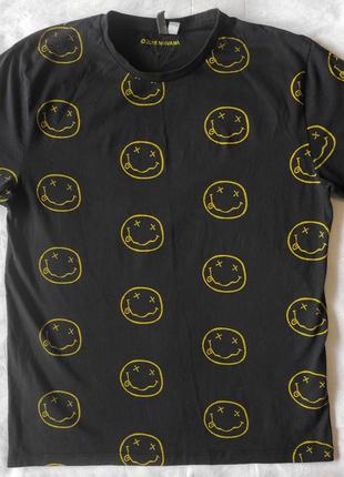 Футболка nirvana нирвана, курт кобейн