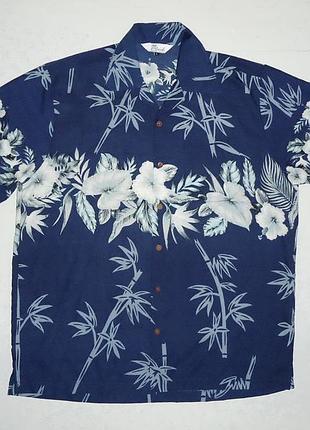 Рубашка  гавайская alvish hawaii гавайка (l)