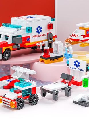 Лего швидка допомога lego medical 6в1 лего набор конструктор