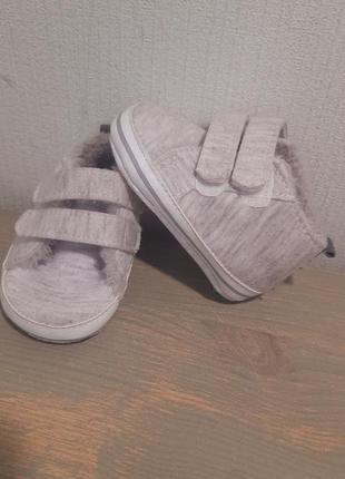 Пинетки-раковики для новорожденных