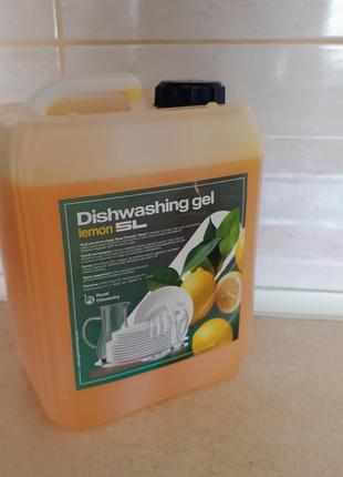 Засіб для миття посуду dishwashing gel 5l