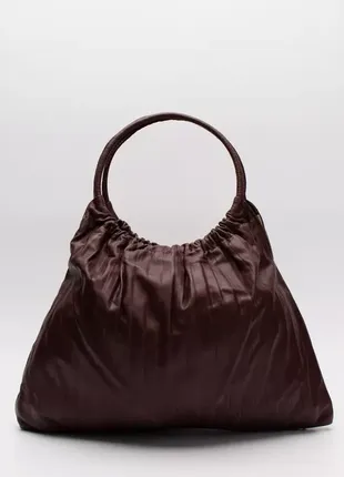 Сумка кожа anita bilardi  made in italy
