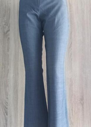 Брюки летние комбинированные клеш next regular