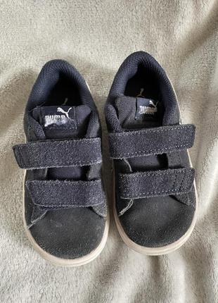 Оригинальные кеды, мокасины puma. кеды. мокасины. размер 25