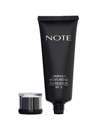 Note luminous moisturizing увлажняющая spf 15) тон 02 и 05