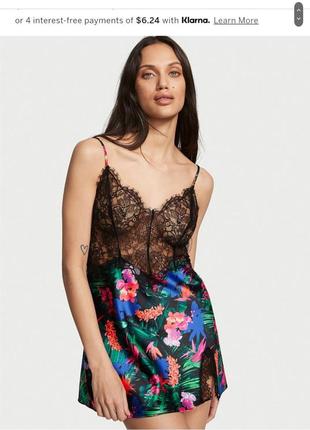 Пеньюар нічна сорочка білизна victoria's secret