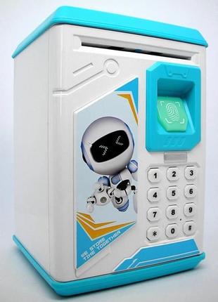 Робот копилка robot bodyguard розовый icl44 голубой