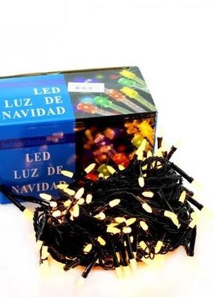 Світлодіодна гірлянда xmas led 200 ww-3 теплий білий