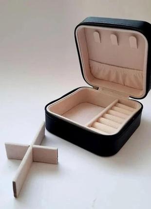 Мини шкатулка для украшений черная