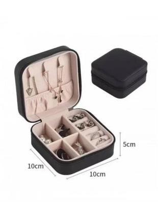 Мини шкатулка для украшений черная