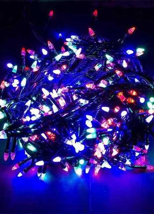 Светодиодная гирлянда xmas led 400 m-3 мультицветная
