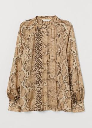 Рубашка h&amp;m в анималистический принт 3