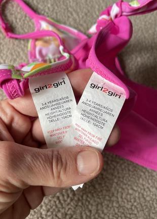 Купальник на 2-4 роки4 фото