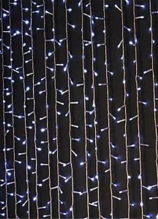 Гирлянда водопад rd-7154 240-320 led 3х2 м белая