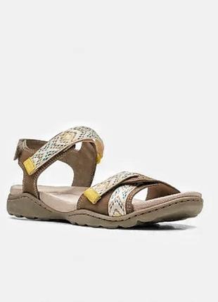 Спортивные женские босоножки clarks ananda spirit suede 42 размер