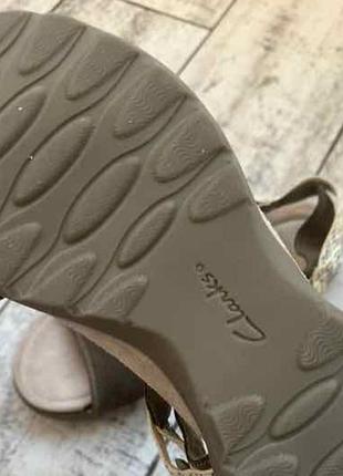 Спортивные женские босоножки clarks ananda spirit suede 42 размер