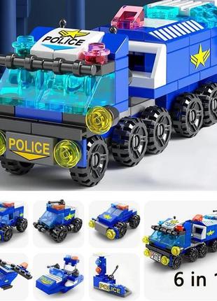 Лего полиция 6в1 lego police 6в1 лего полиция 6в1 лего сити lego city конструктор лего набор