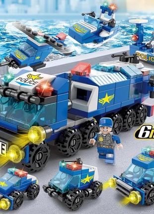 Лего полиция 6в1 lego police 6в1 лего полиция 6в1 лего сити lego city конструктор лего набор