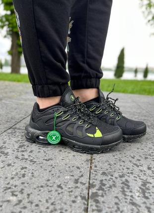 Чоловічі кросівки nike air max tn terrascape plus black green