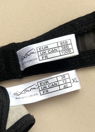 Спокусливий комплект білизни axami відкритий бюстгальтер і трусики - стрінг