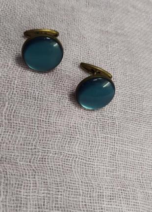 Запонки позолотені