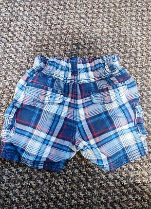Шорты карго в клетку 2