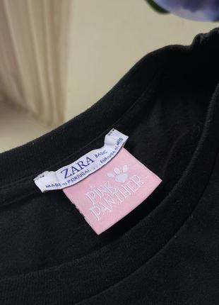 Футболка zara pink panther4 фото