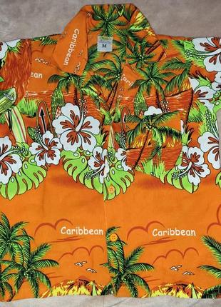 Гавайская рубашка 4-5 лет