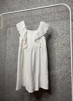 Белое короткое платье на рост 165