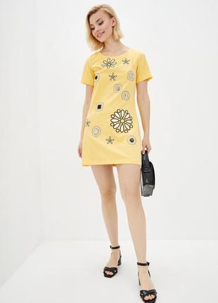 Платье "соланж" (желтый)2 фото